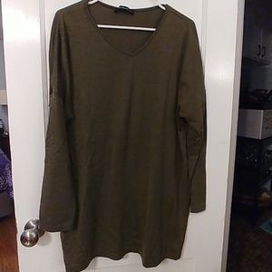 Cozy army green sweater